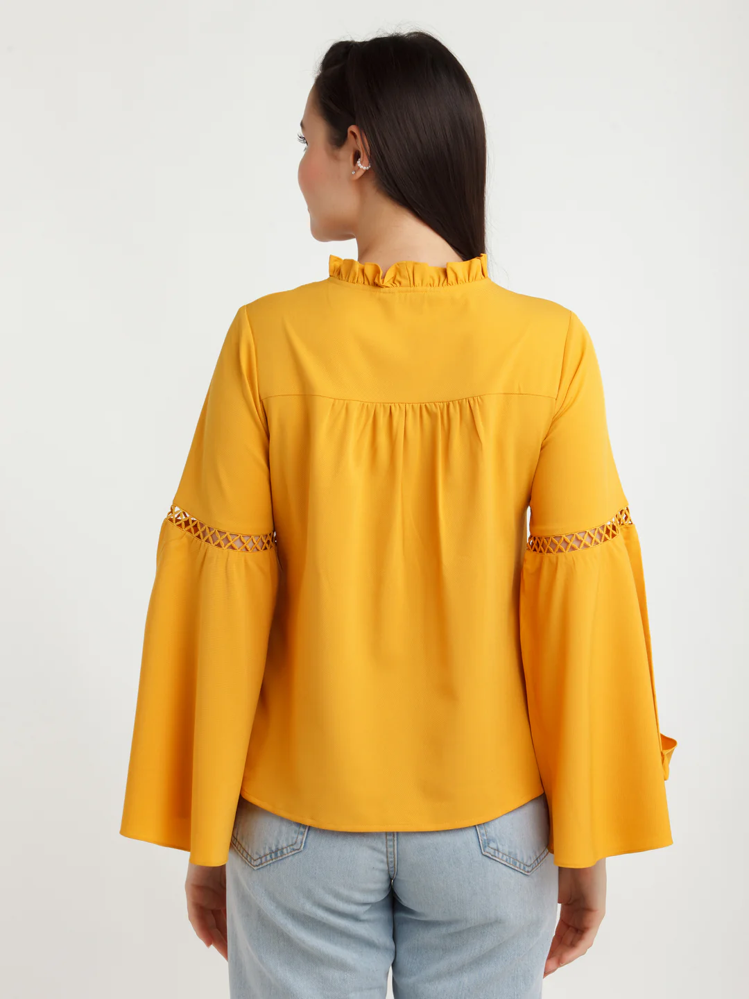 Mustard Solid Top - Image 4