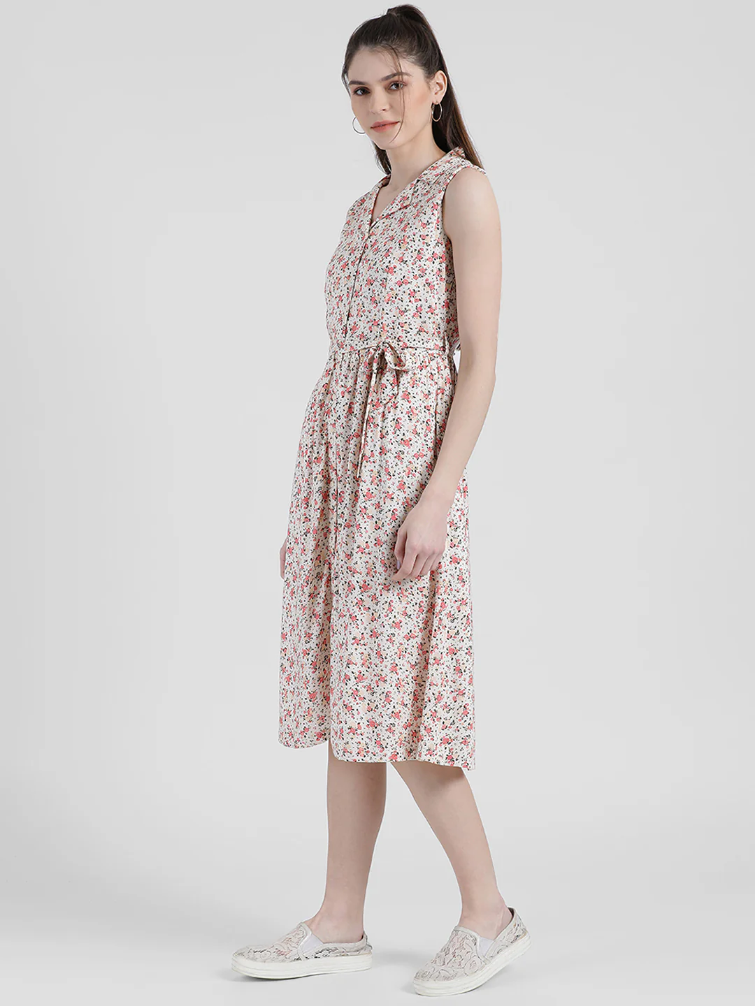 Printed Sheath Dress - Image 2