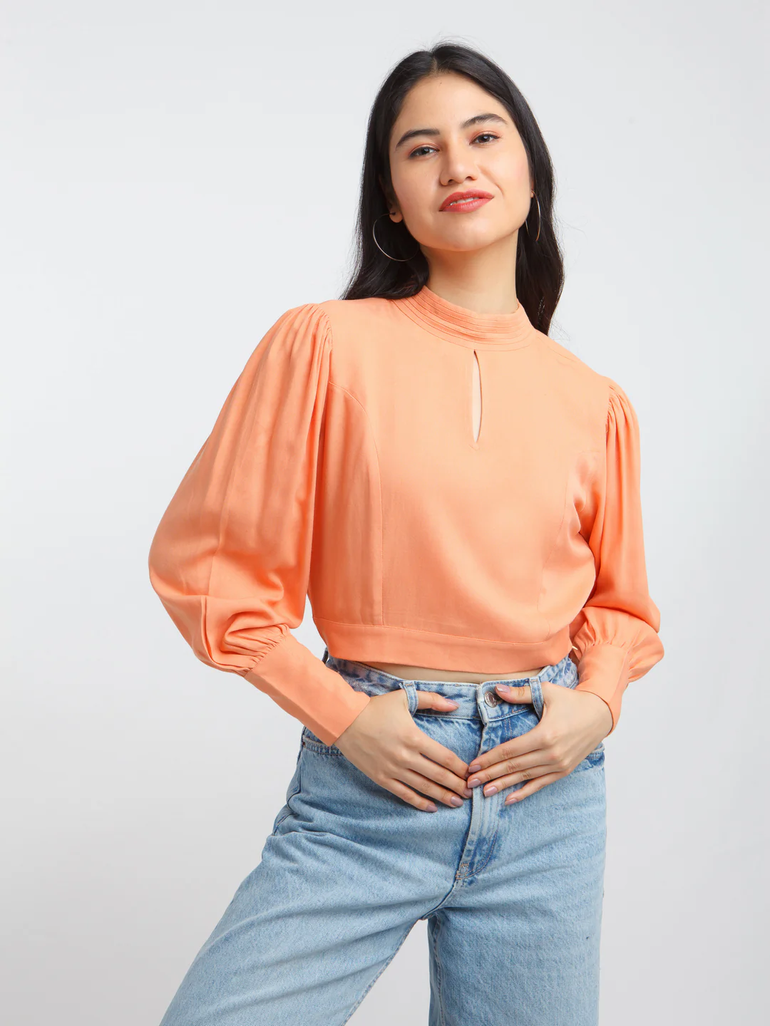 Orange Solid Top - Image 3