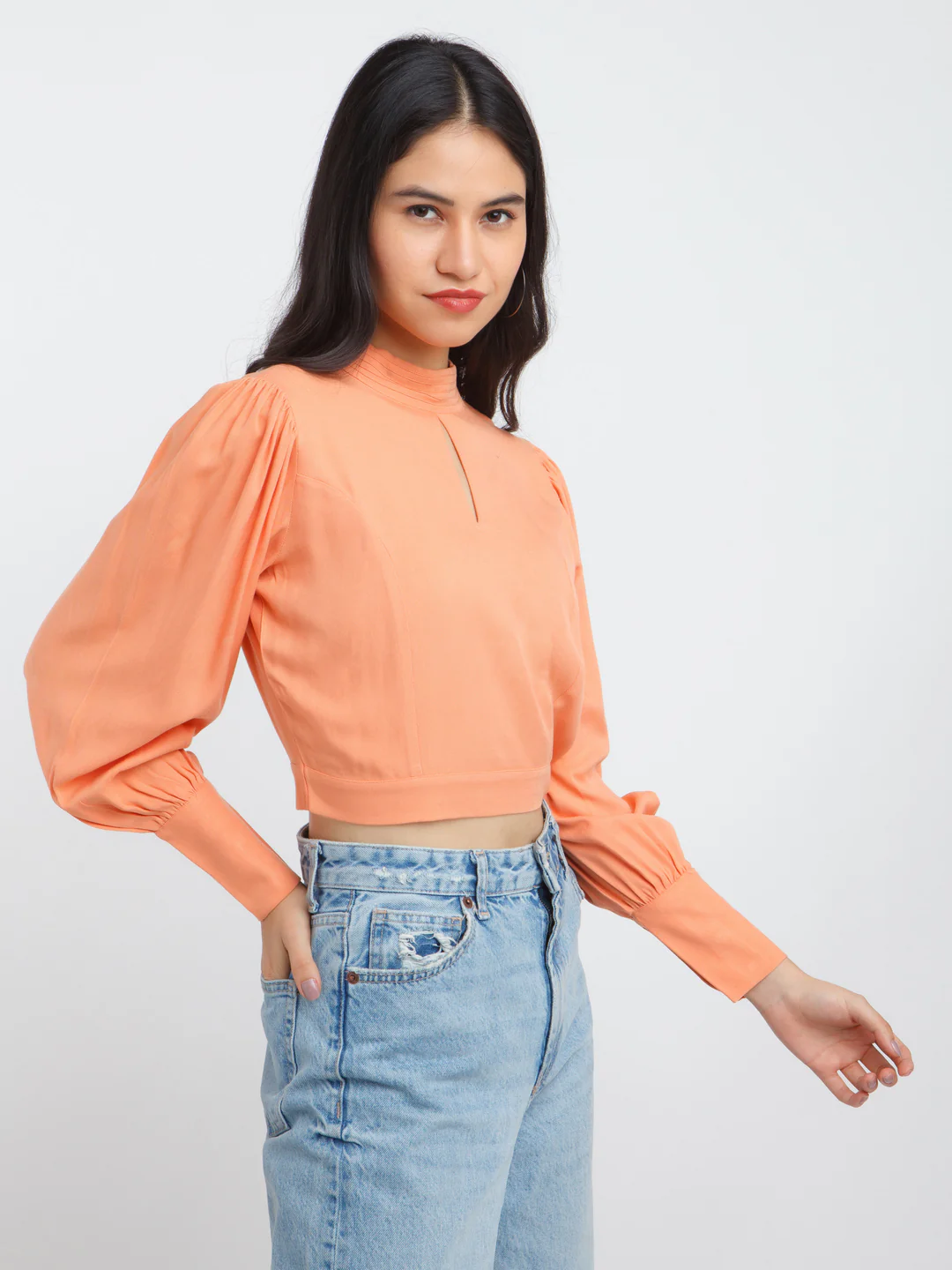 Orange Solid Top - Image 4