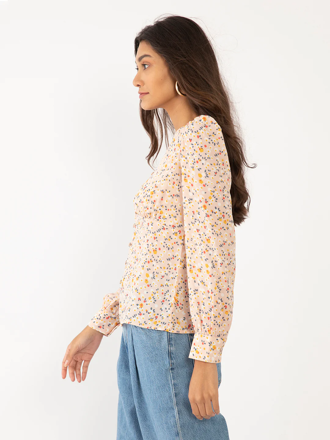 Peach Quirky Top - Image 3