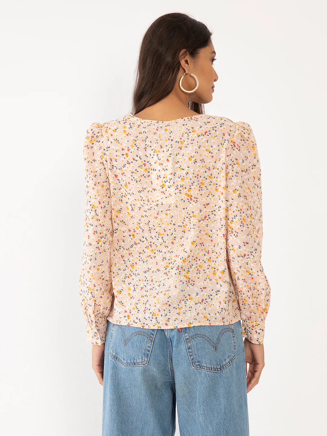 Peach Quirky Top - Image 4