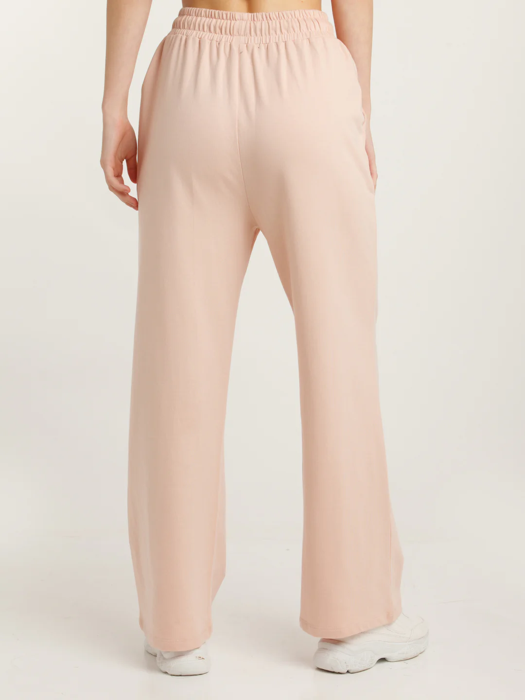 Peach Solid Joggers - Image 4