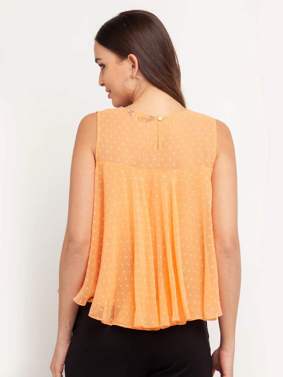 Peach Solid Top - Image 4