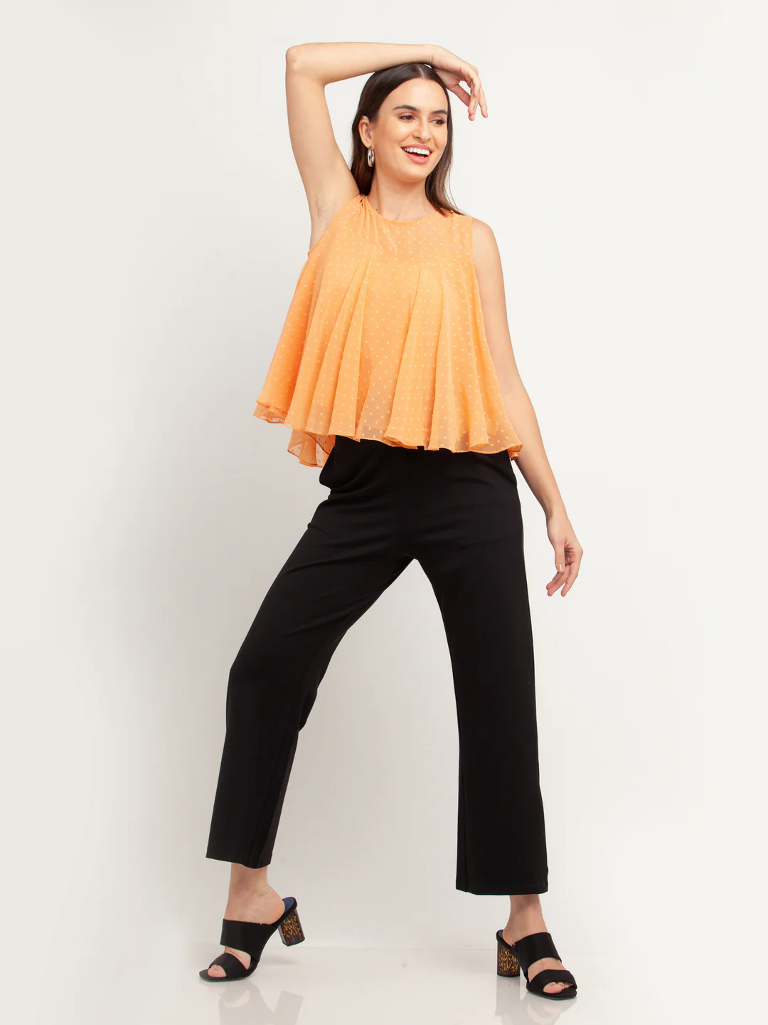 Peach Solid Top - Image 5