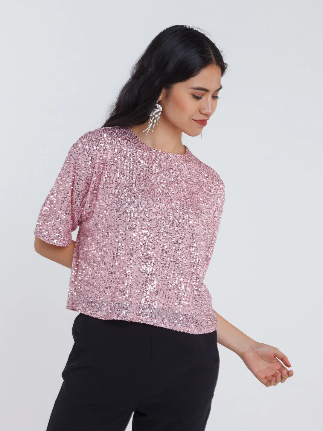 Pink Embellished Top - Image 2