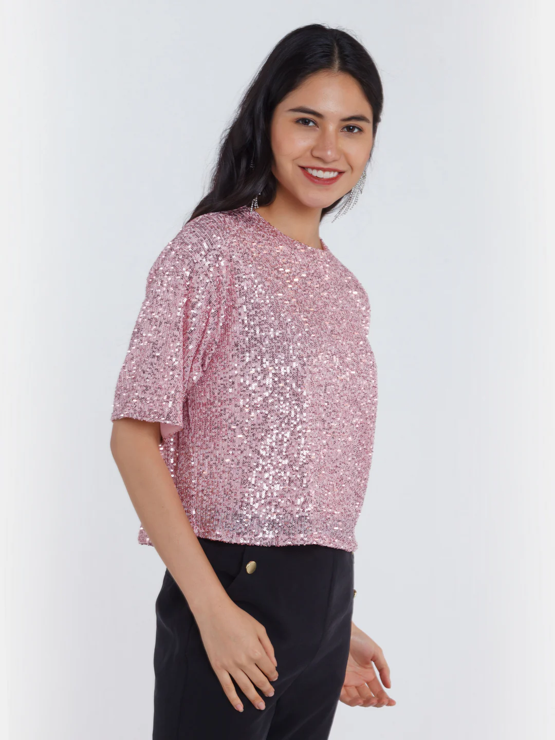 Pink Embellished Top - Image 3
