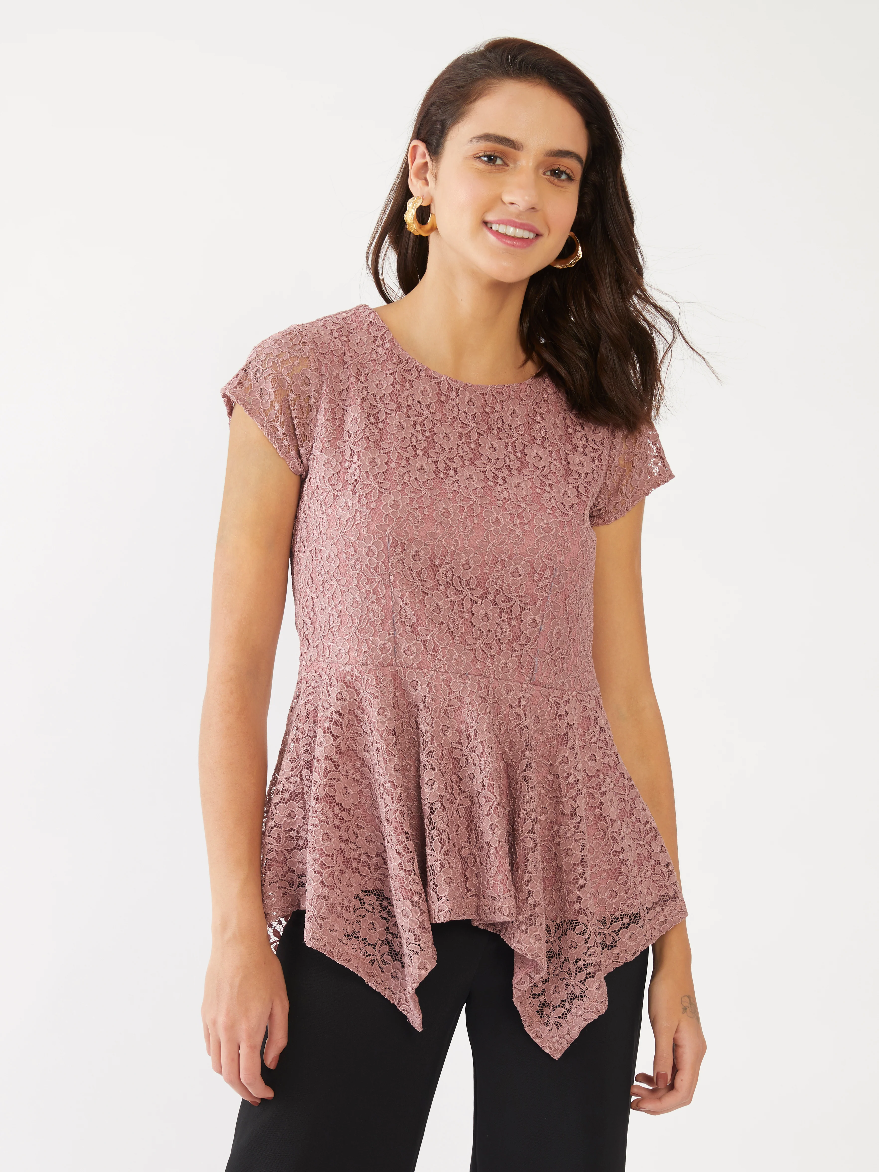 Pink Lace Top - Image 2