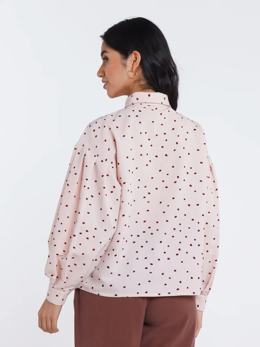 Pink Polka Shirt - Image 4