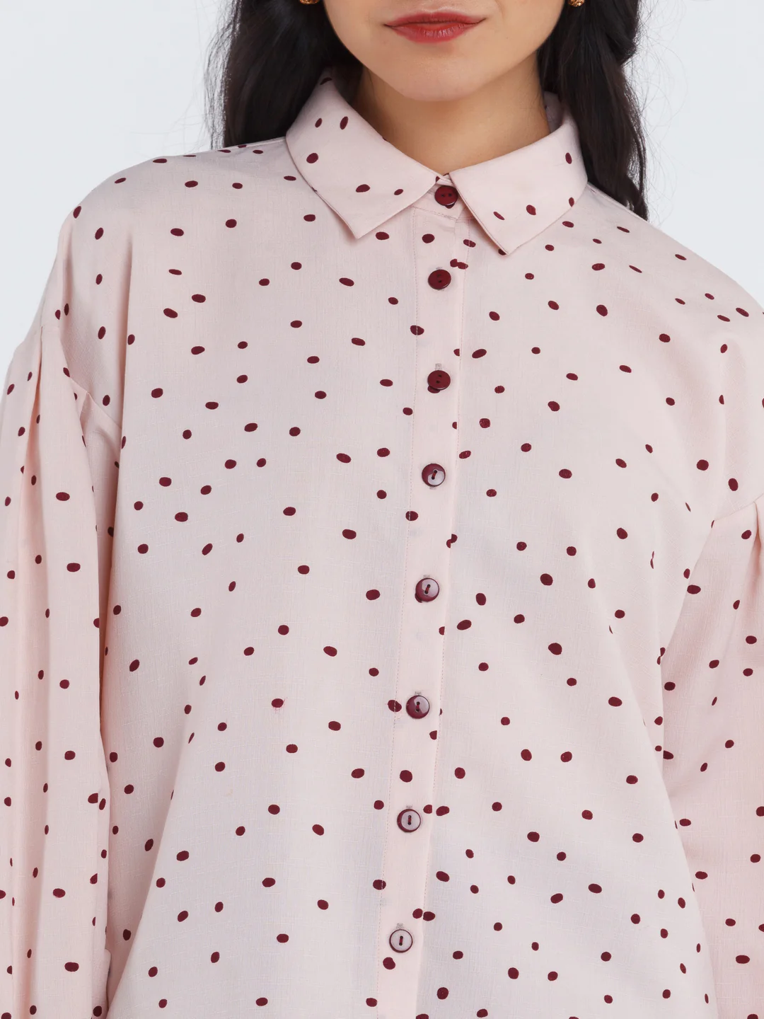 Pink Polka Shirt - Image 6