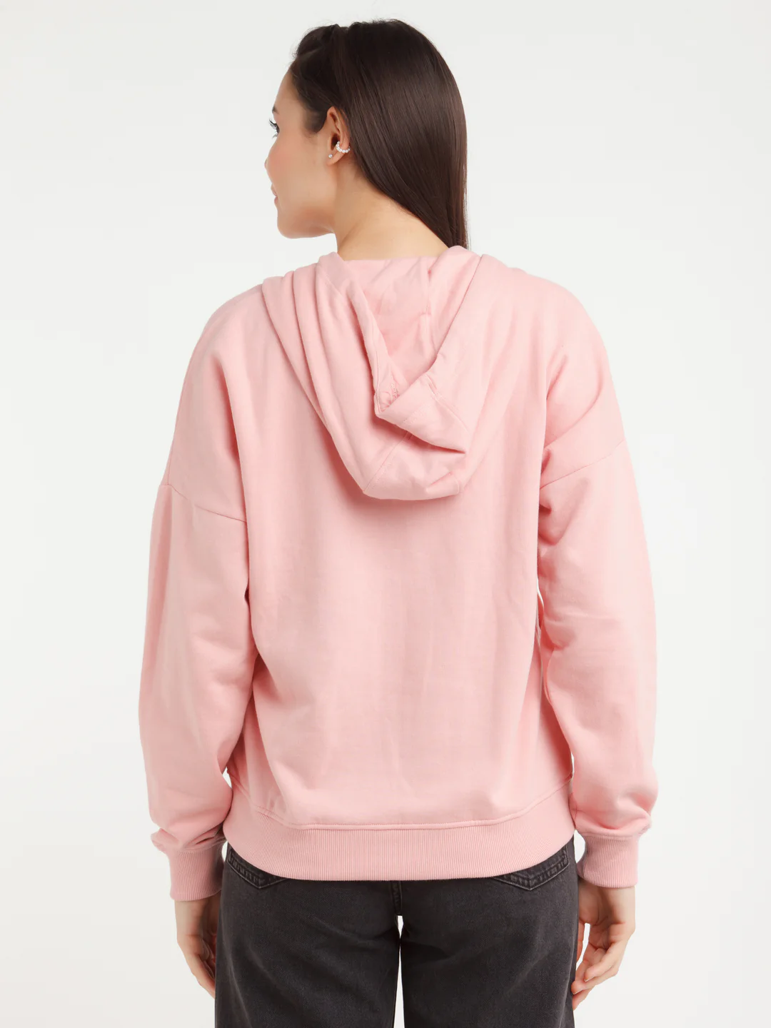 Pink Printed Hoodie - Image 4