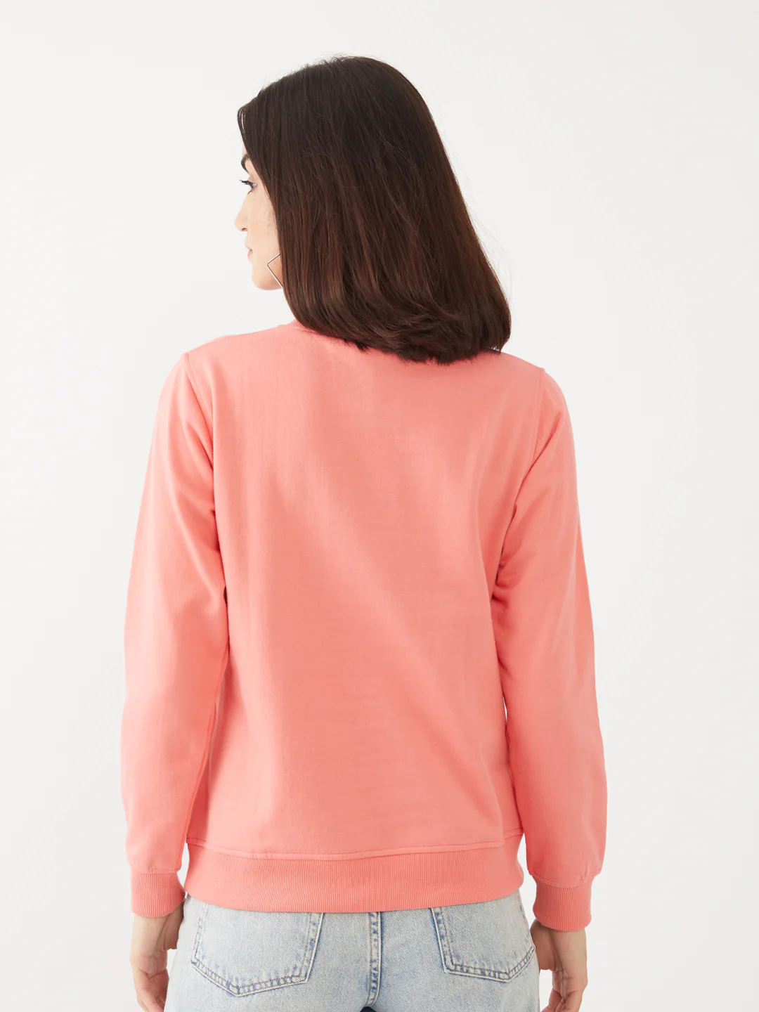 Pink Printed Sweatshirt - Image 4