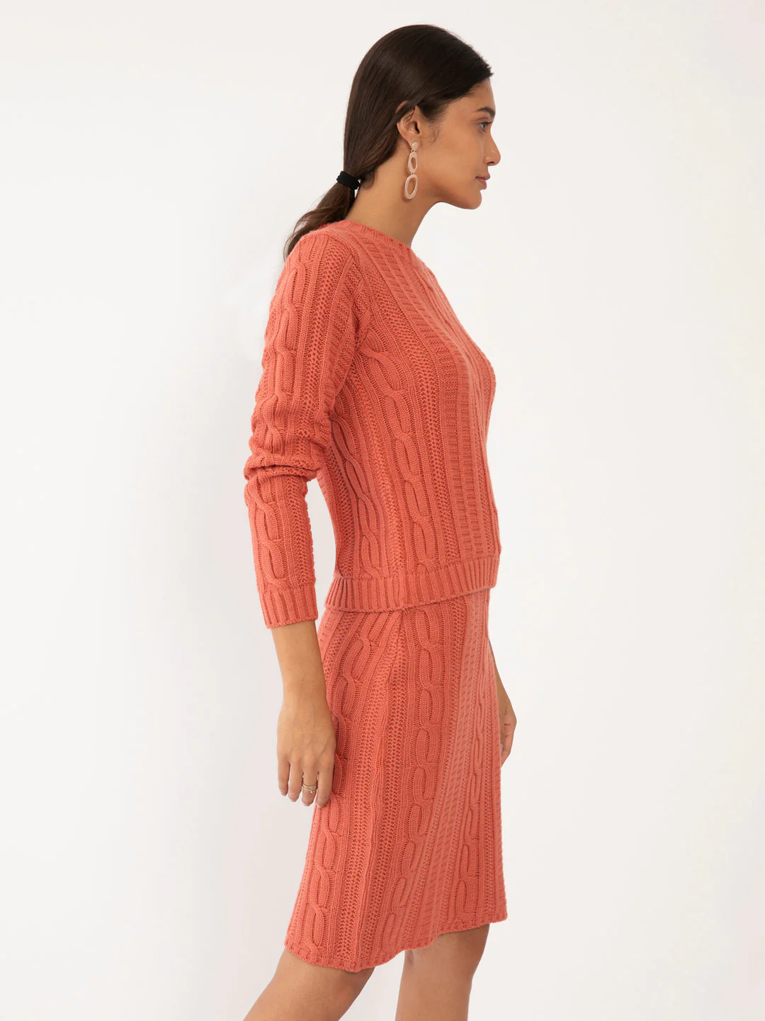 Pink Solid Co-ord - Image 3