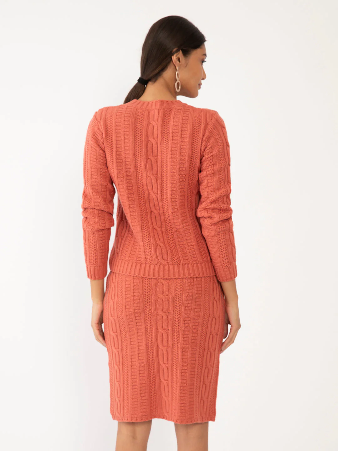 Pink Solid Co-ord - Image 4