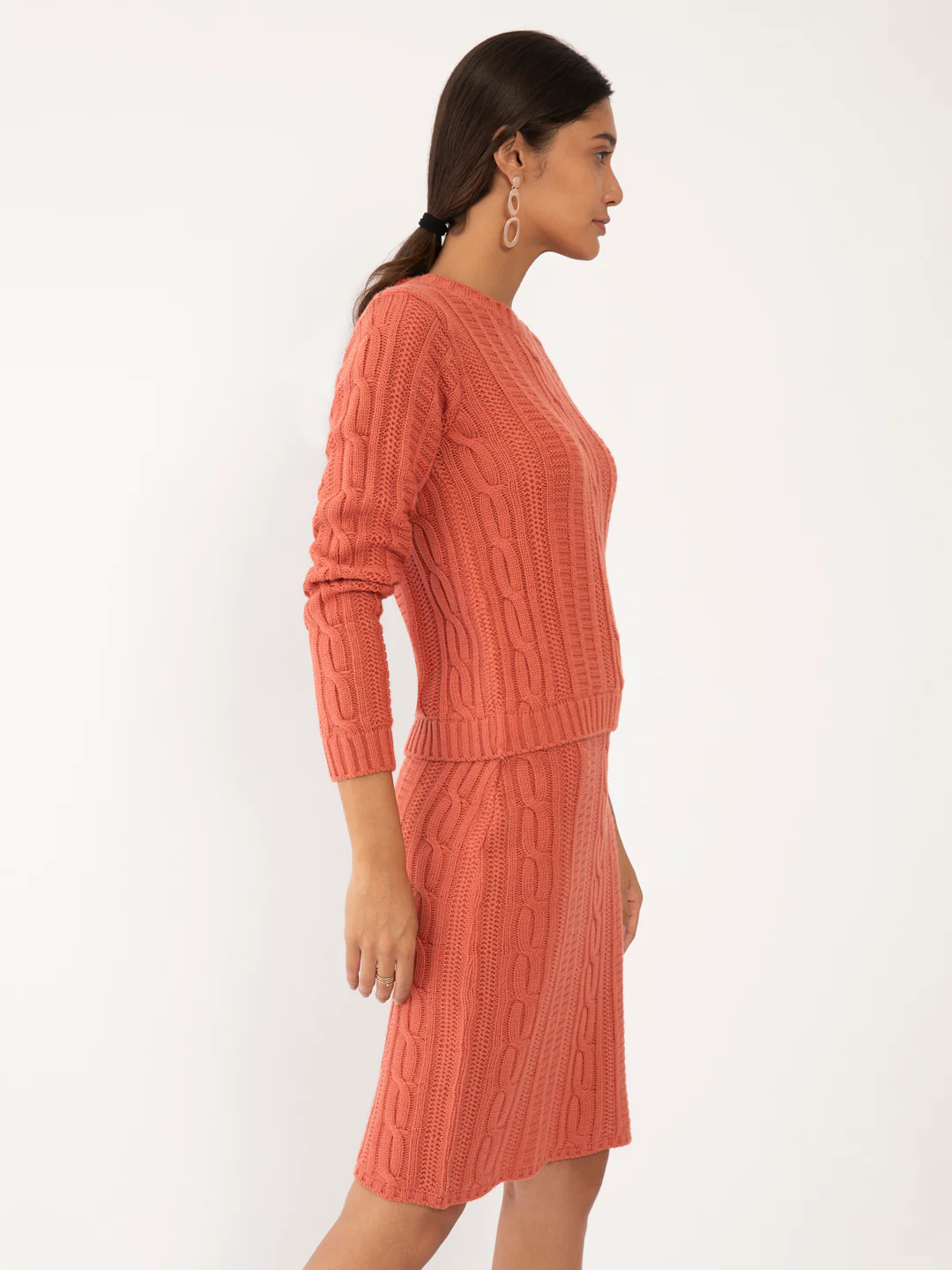 Pink Solid Co-ords - Image 3