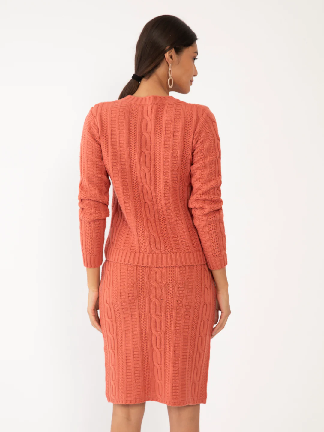 Pink Solid Co-ords - Image 4