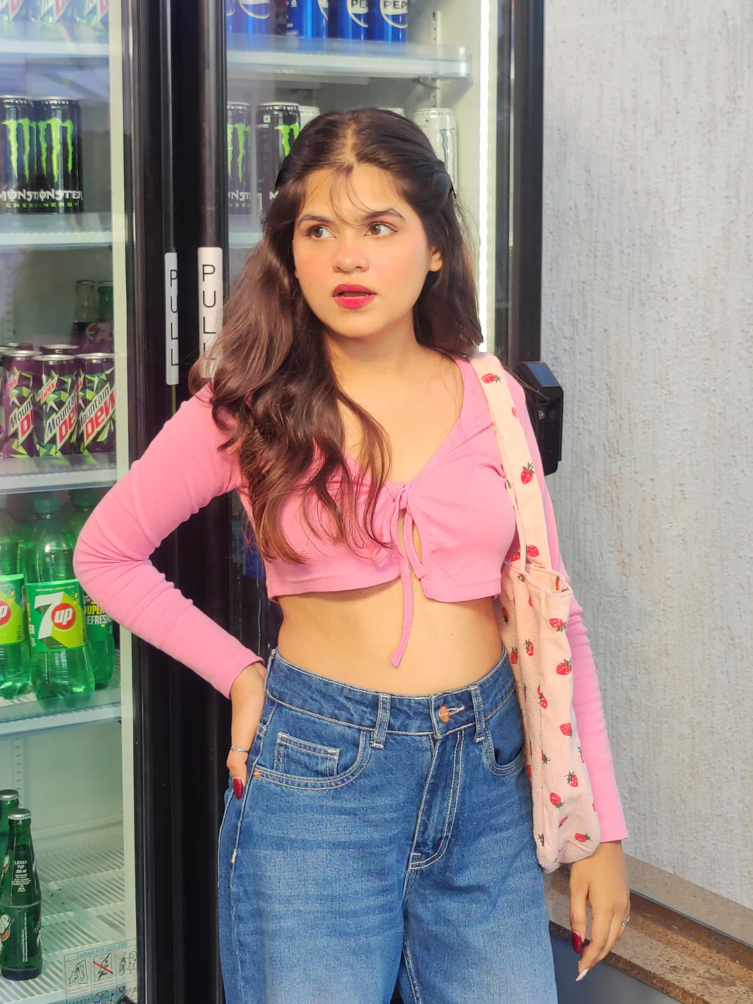 Pink Solid Top