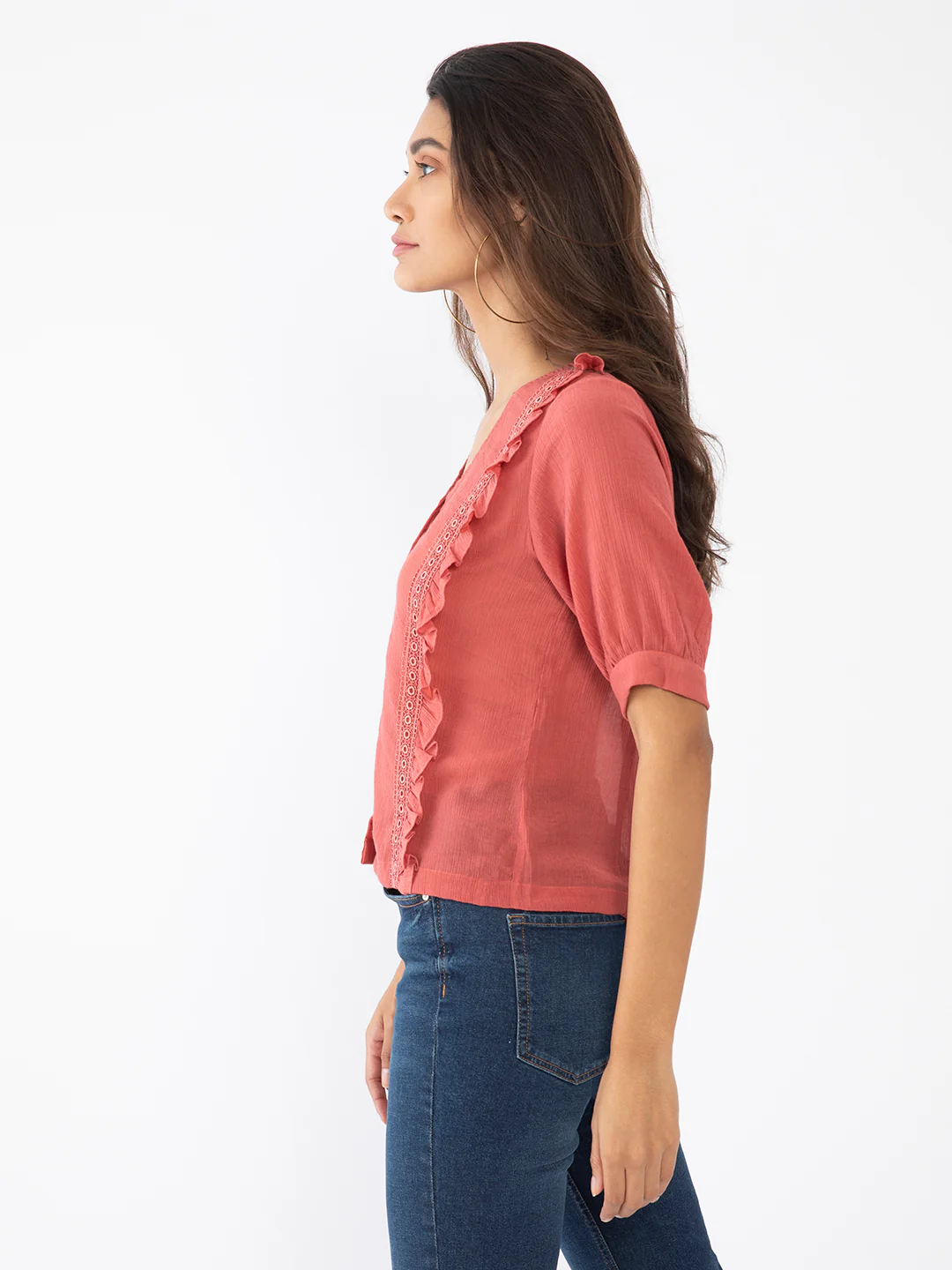 Pink Solid Top - Image 3