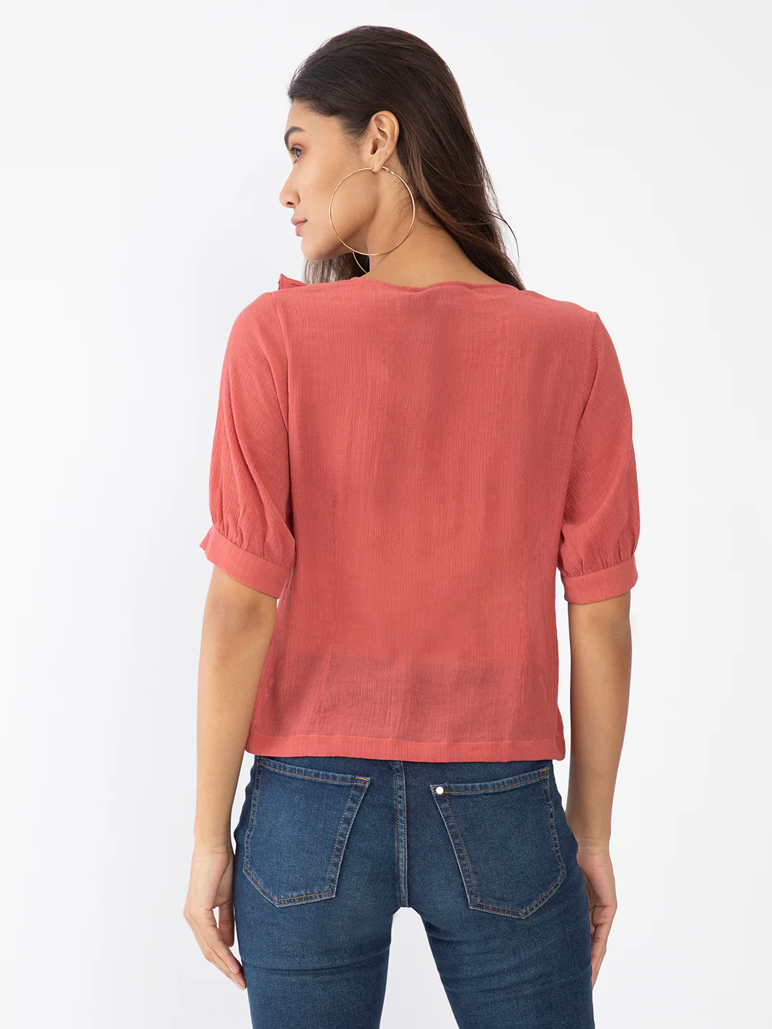 Pink Solid Top - Image 4