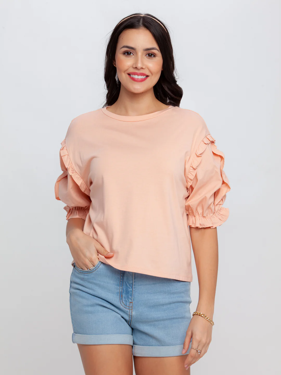 Pink Solid Top - Image 2
