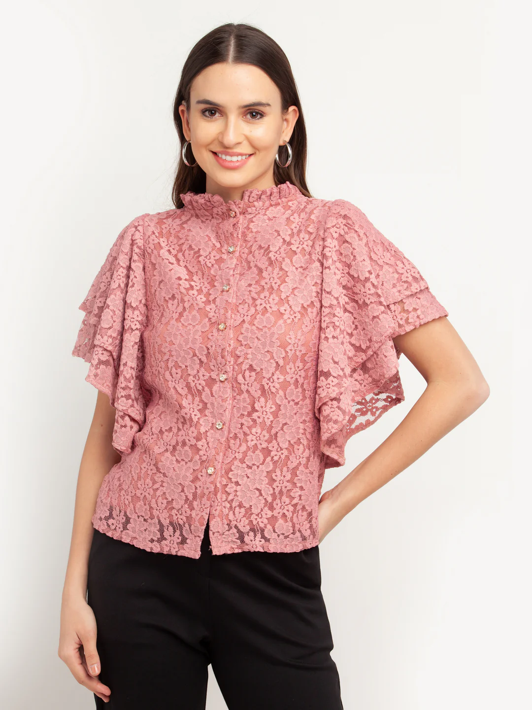 Pink Solid Top - Image 2
