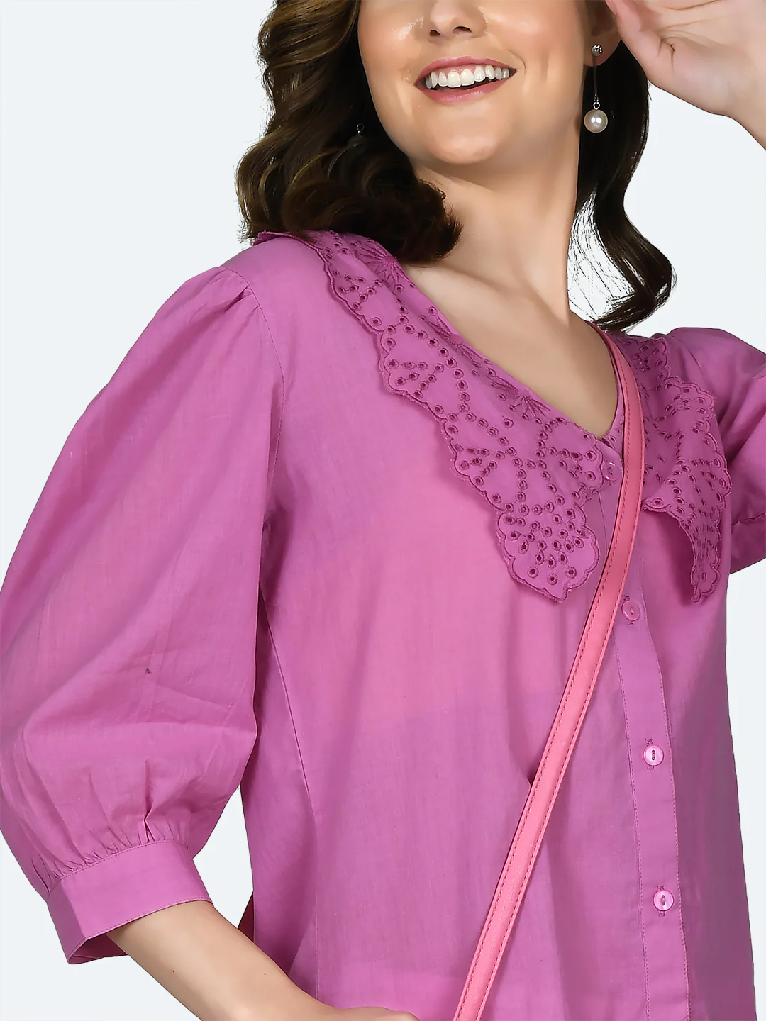 Pink Solid Top - Image 6