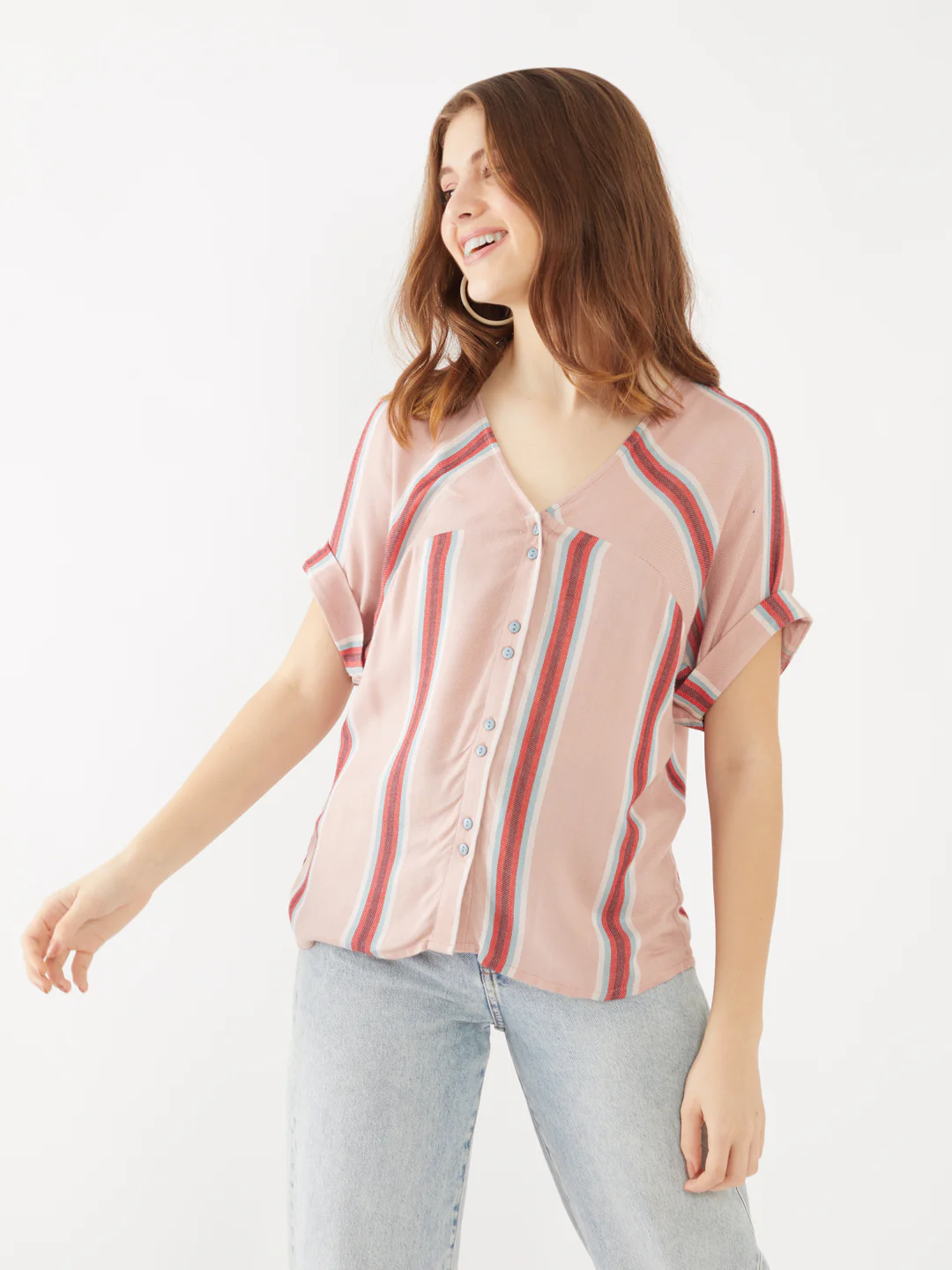 Pink Striped Top - Image 2