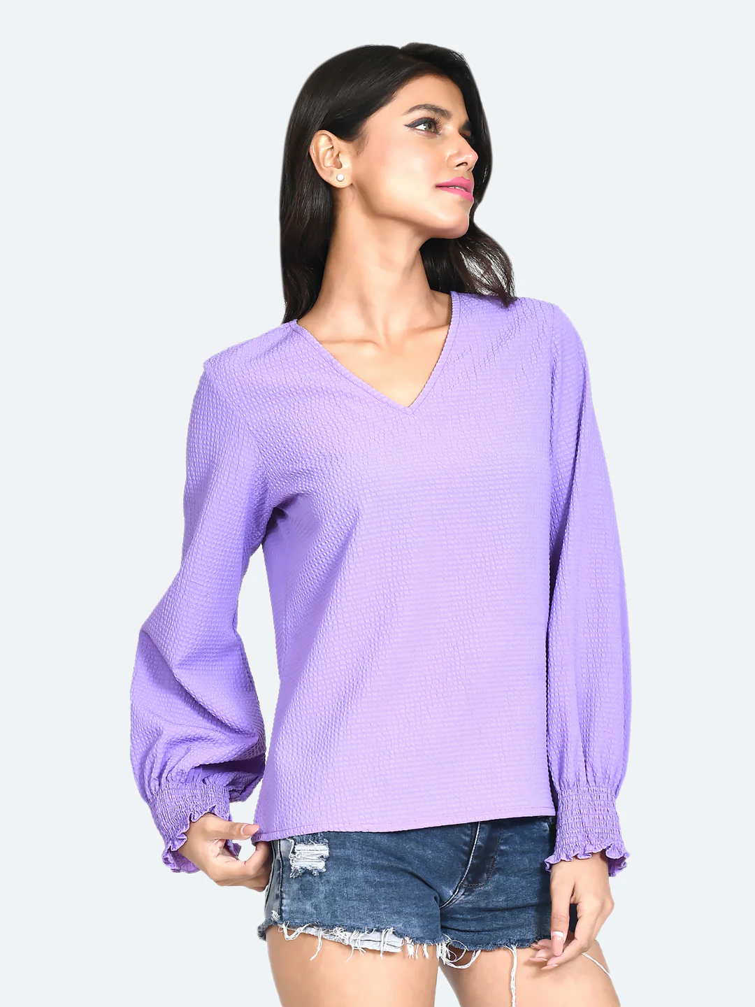Purple Solid Top - Image 2