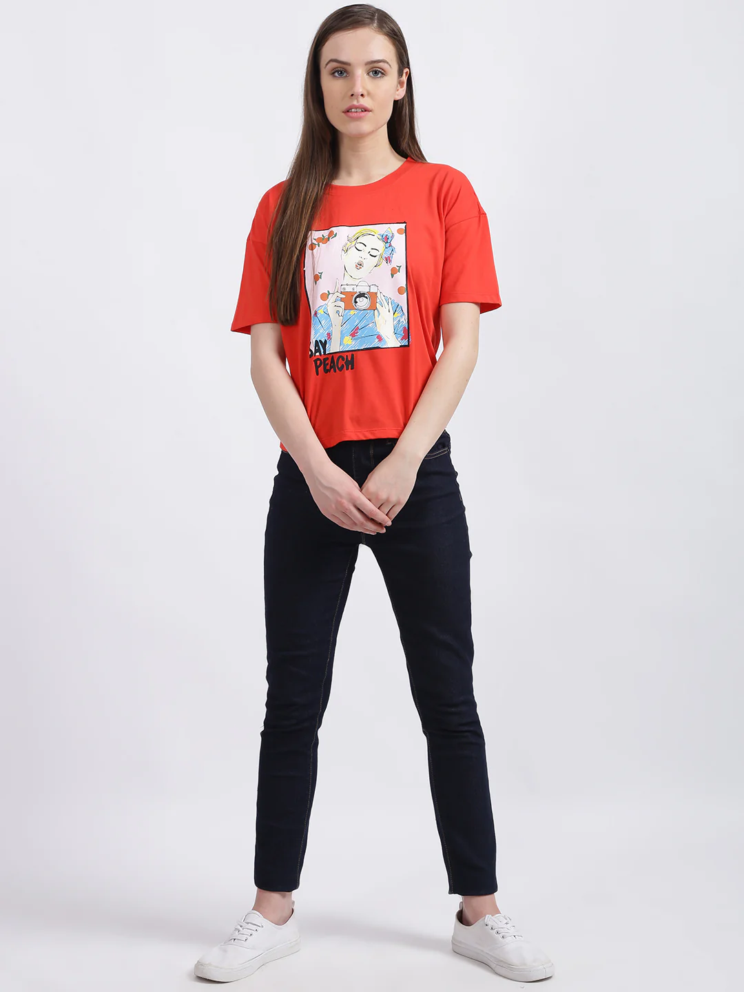Red Graphic Regular T-Shirt - Image 5