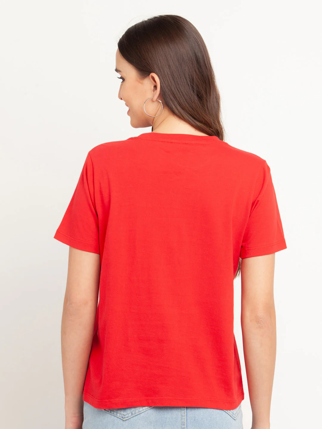 Red Printed T-Shirt - Image 4