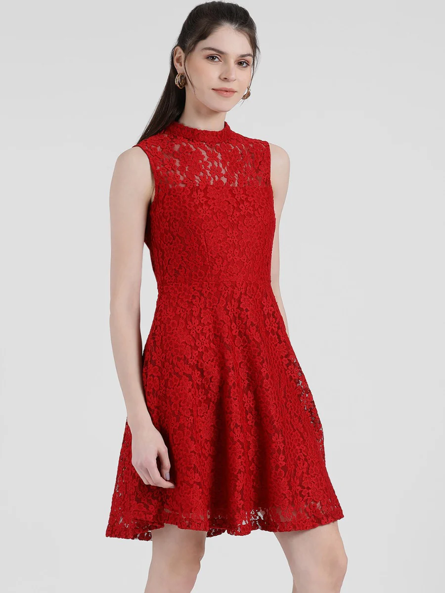 Self Design Sheath Dress - Image 4