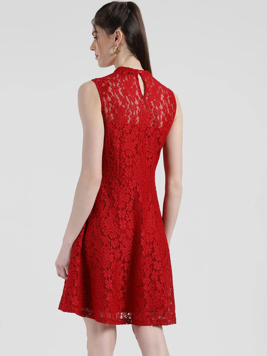 Self Design Sheath Dress - Image 5