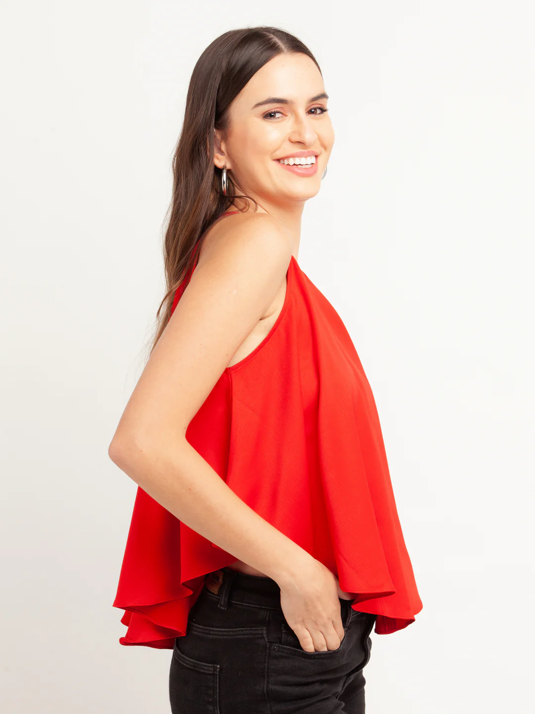 Red Solid Top - Image 3