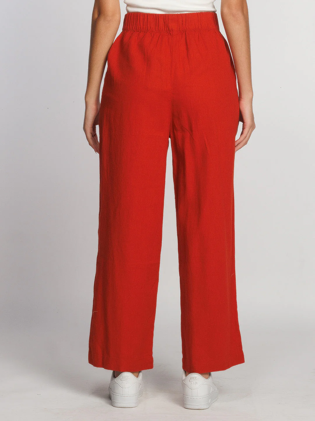 Rust Solid Regular Trouser - Image 4