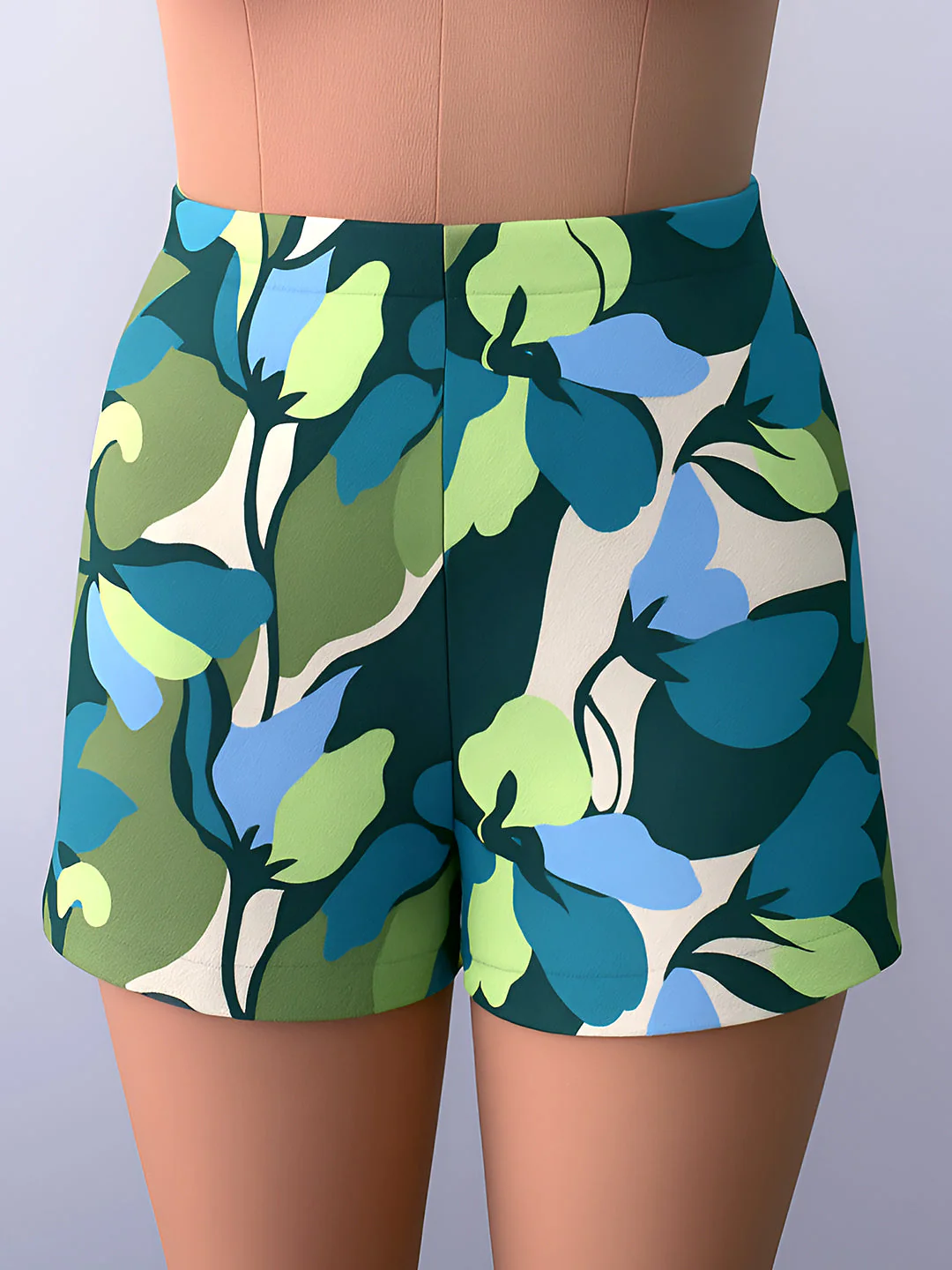 Multi Printed Shorts - Image 5