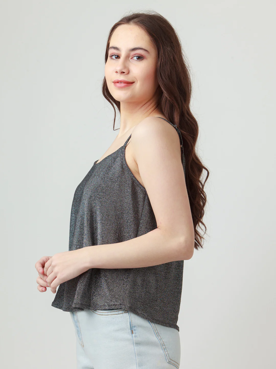 Silver Shimmer Top - Image 3
