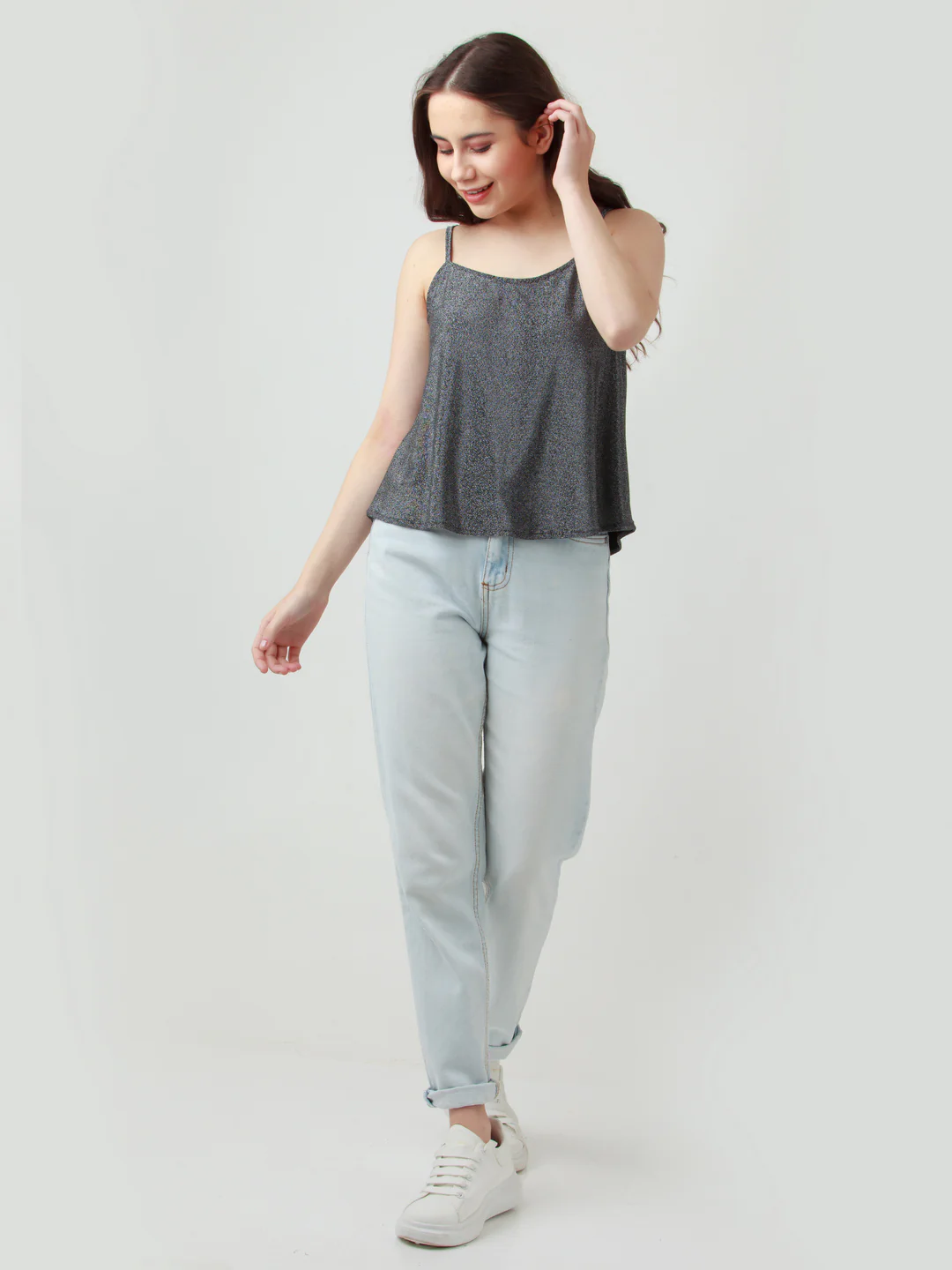 Silver Shimmer Top - Image 5
