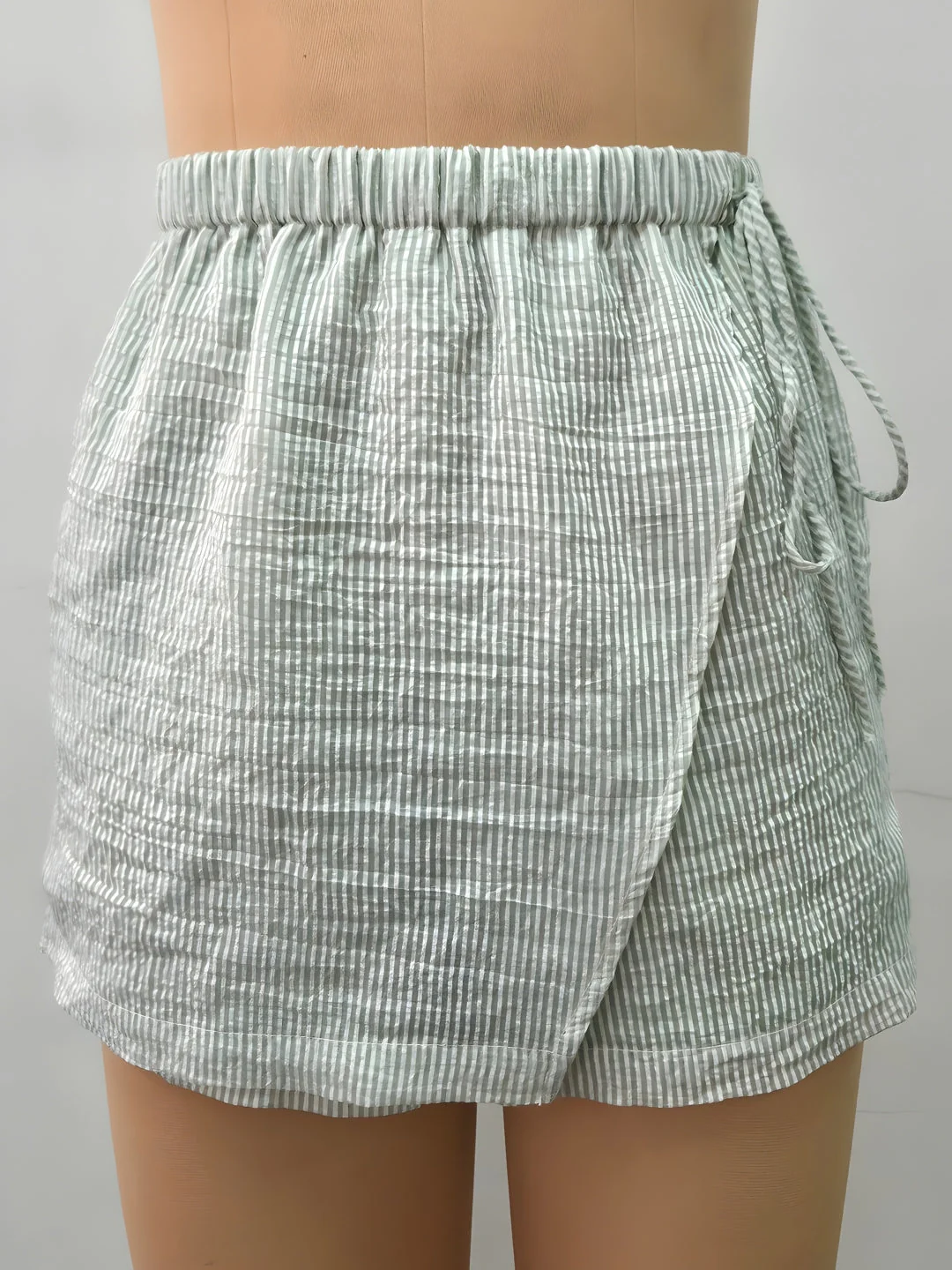 Green Printed Skorts - Image 5
