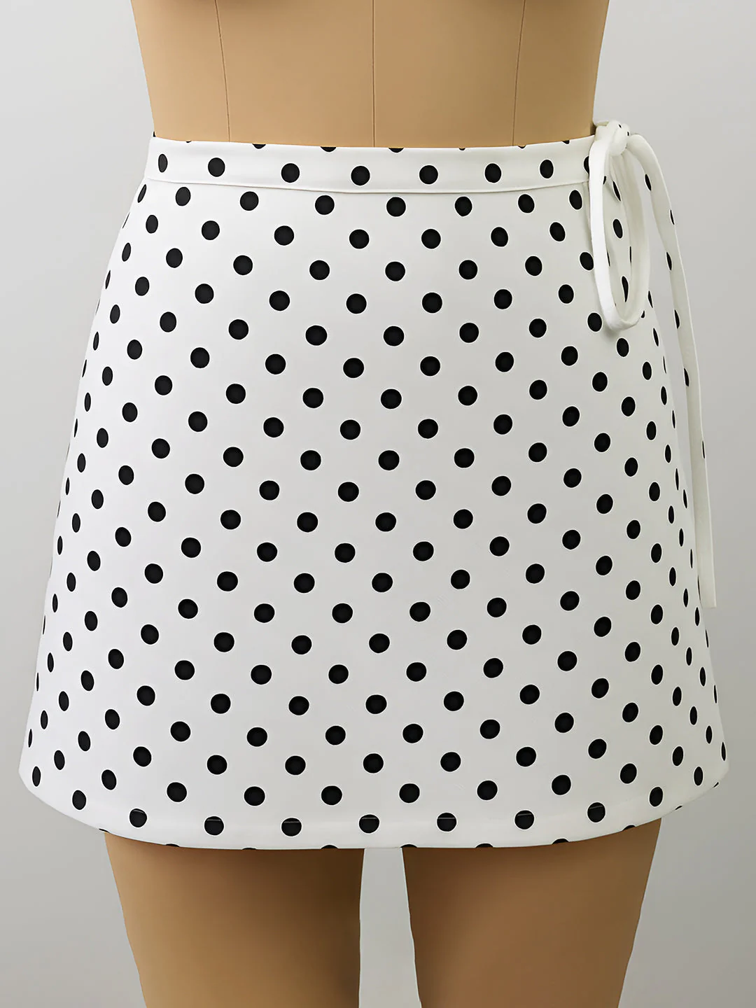 White Printed Skorts - Image 5