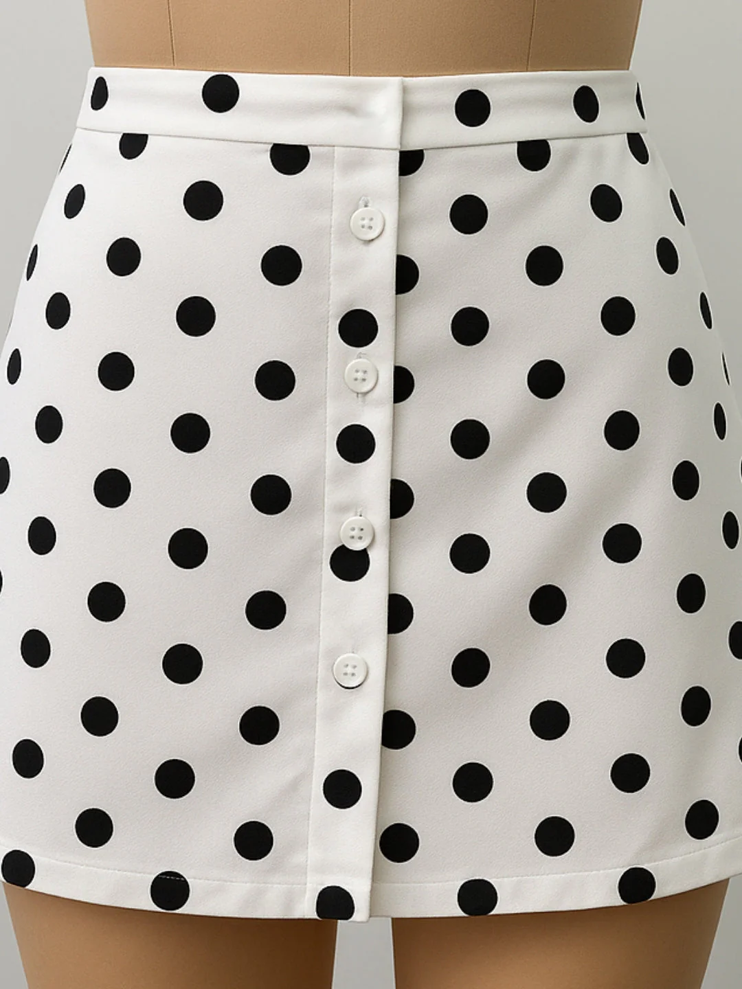 White Printed Skirts - Image 5
