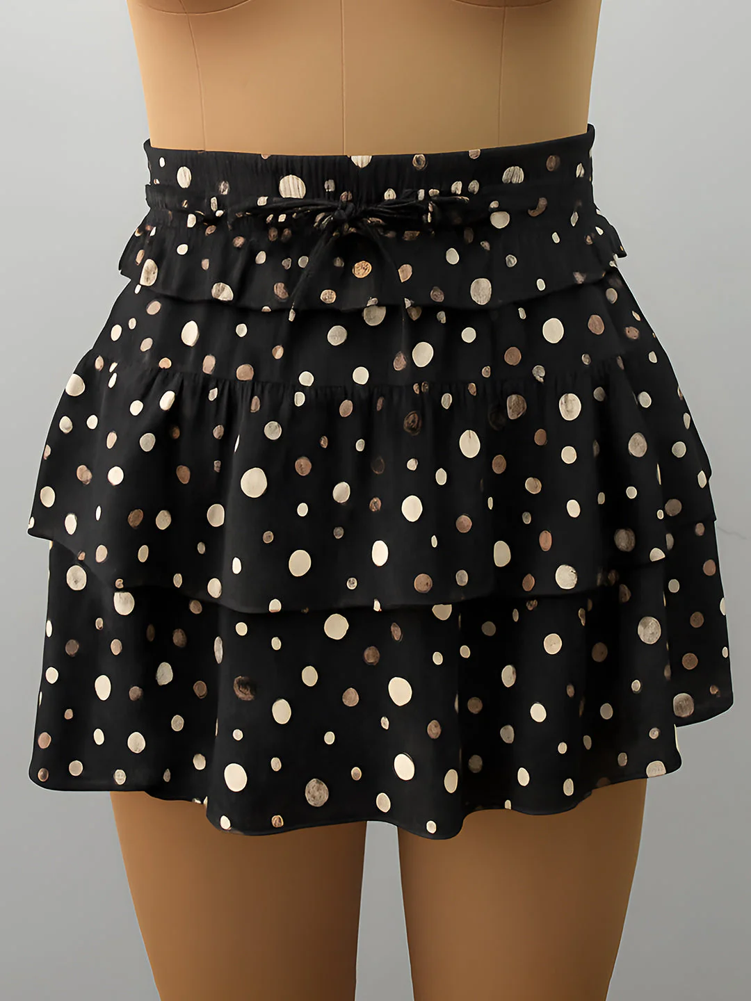 Black Printed Skirts - Image 5