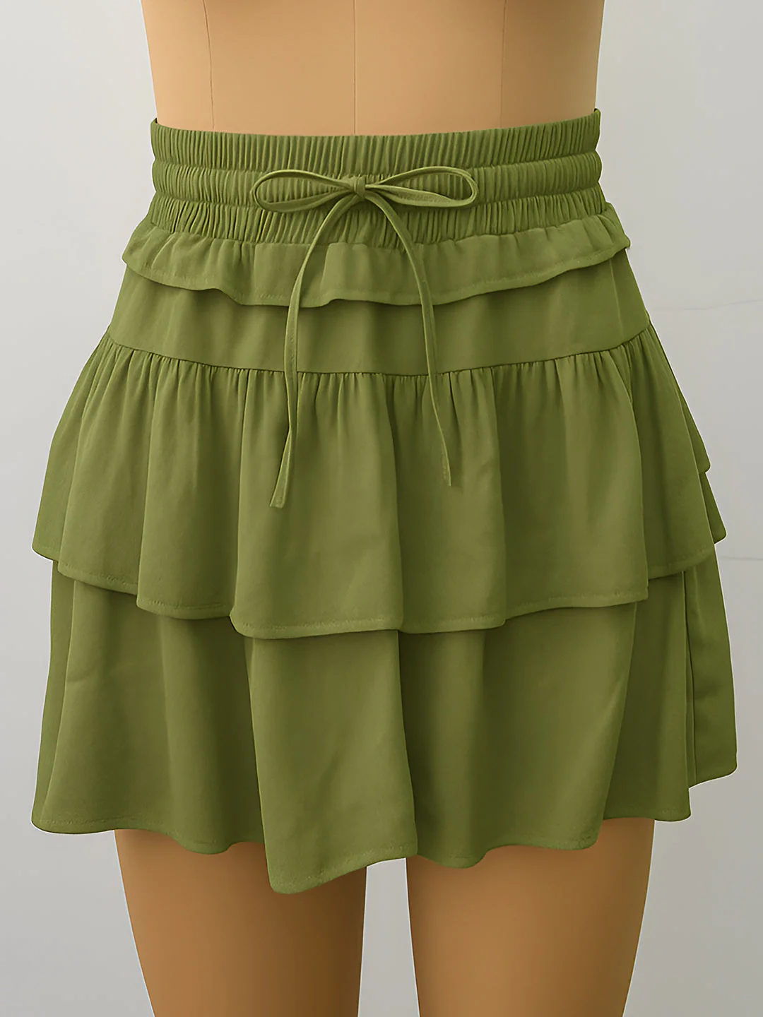 Olive Printed Skirts - Image 5