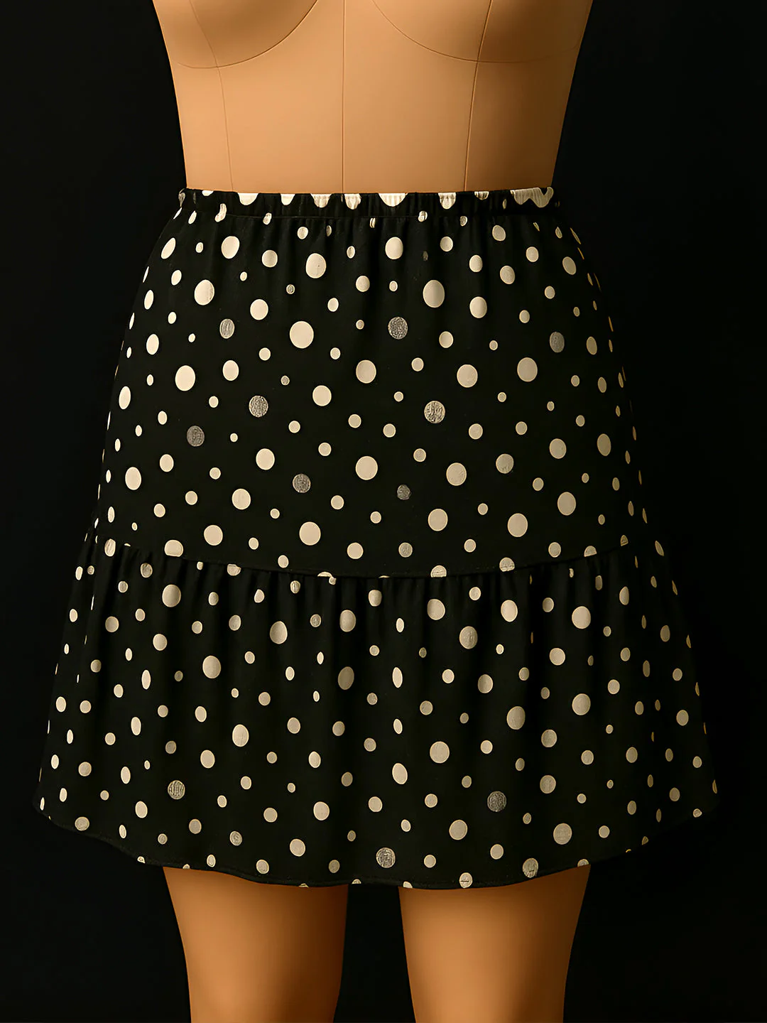 Black Printed Skirts - Image 5