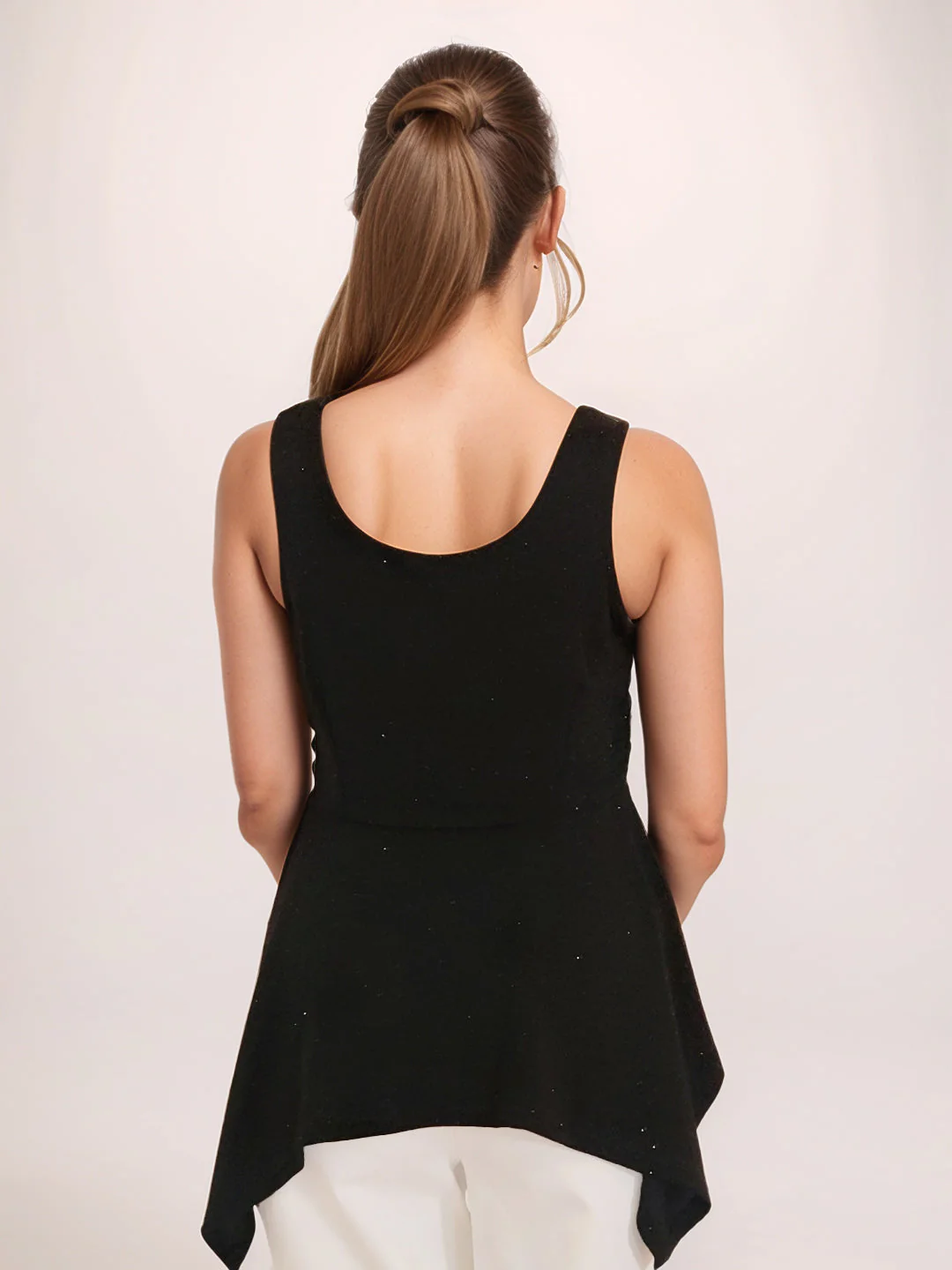 Zink London Women's Black Solid Top - Image 4