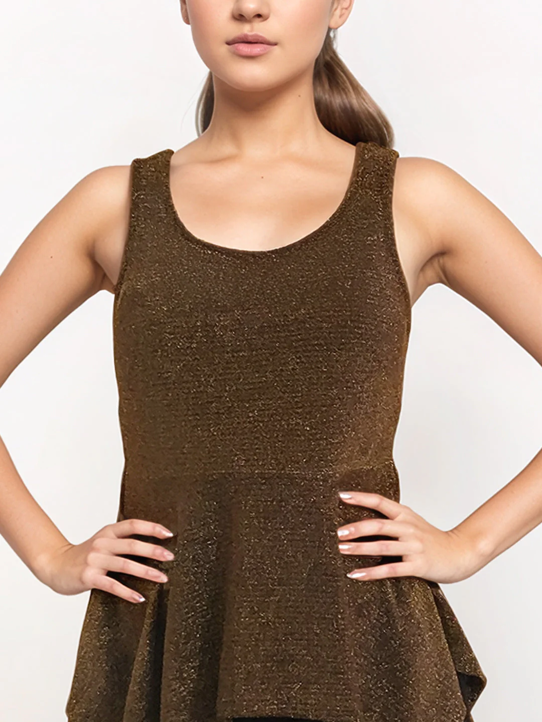 Zink London Women's Black Solid Top - Image 6