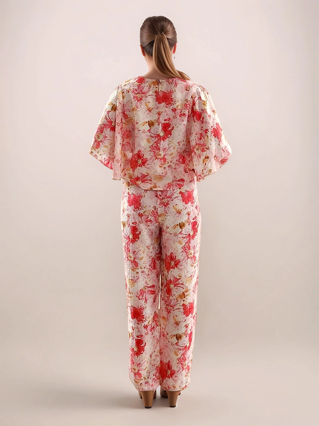 Zink London Women's Multi Floral Top - Image 4