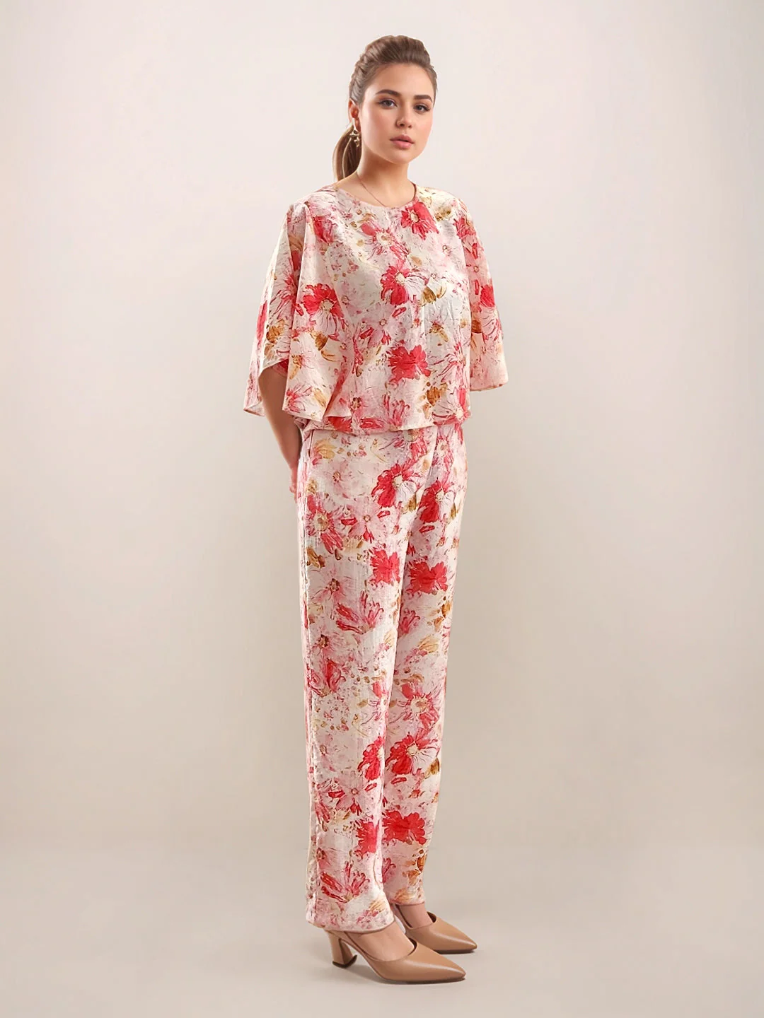 Zink London Women's Multi Floral Top - Image 5