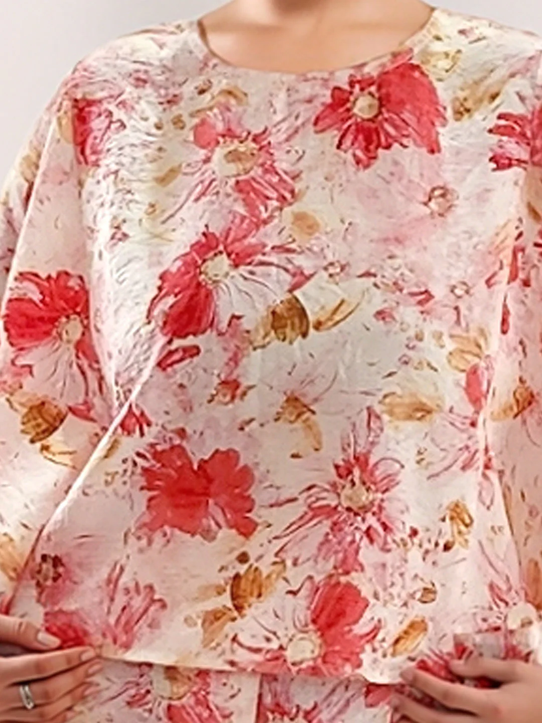 Zink London Women's Multi Floral Top - Image 6