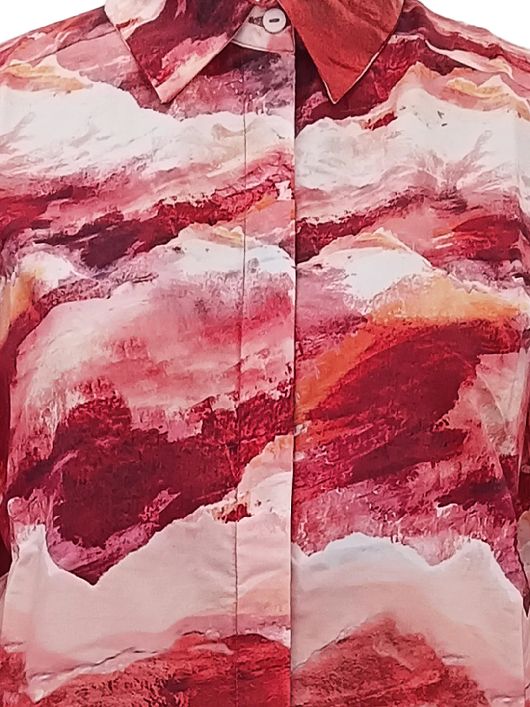 Zink London Women's Multi Abstract Top - Image 6