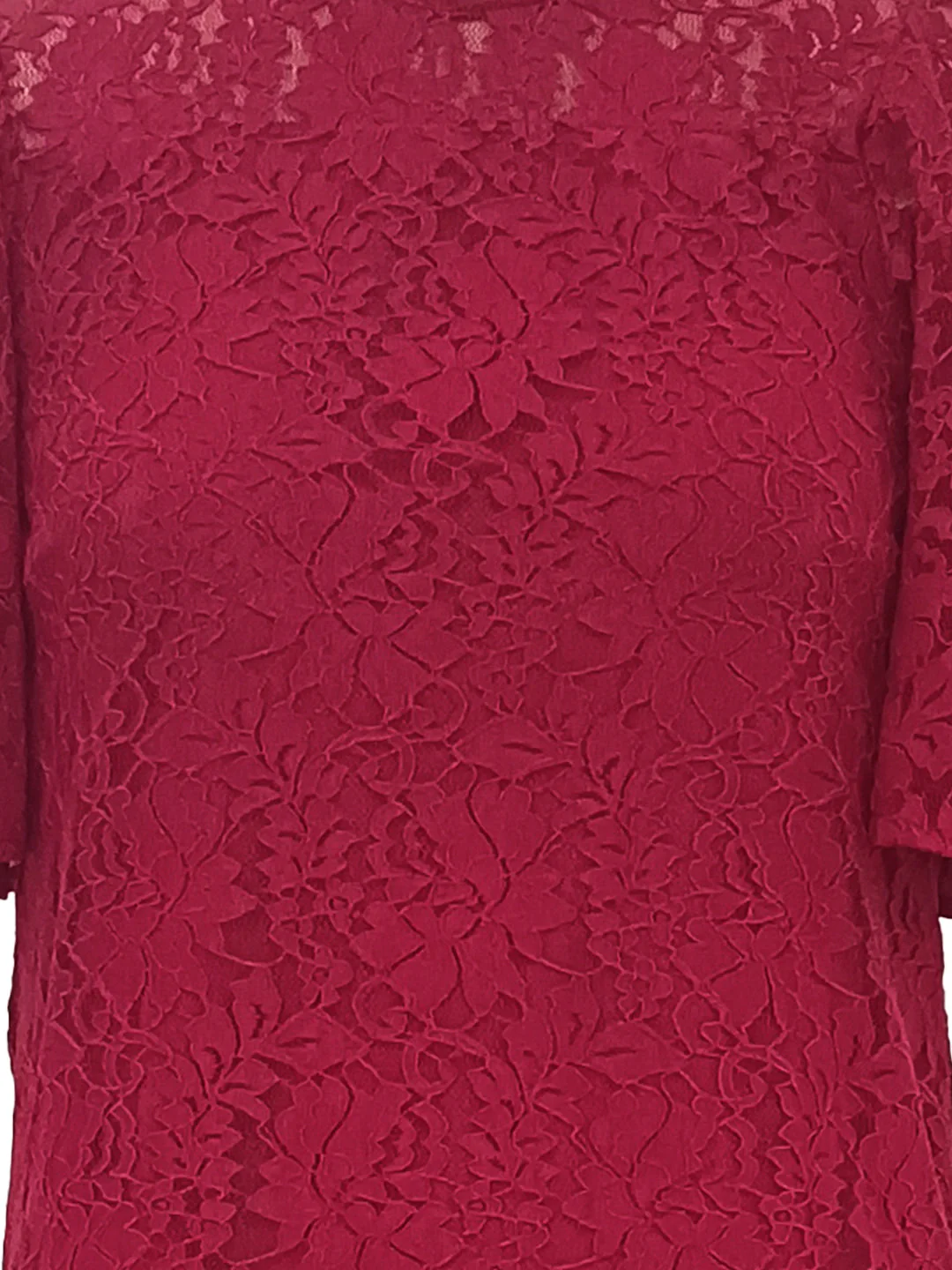 Zink London Women's Red Lace Top - Image 6